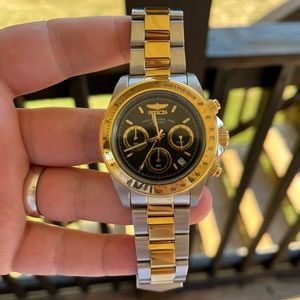 Invicta Speedway Watch - 39.5mm, Steel, Gold